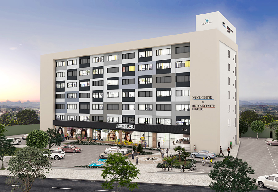 Fachada Office+Medical-Center Eusebio